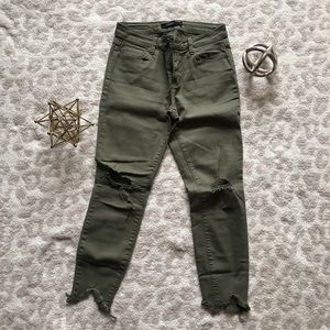 Boutique Skinny Jean with Raw Hems